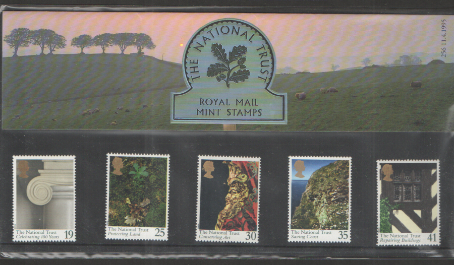 (image for) 1995 National Trust Royal Mail Presentation Pack 256 - Click Image to Close